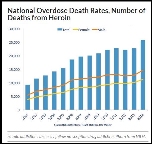 heroin overdose rates