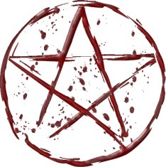 bloody pentagram