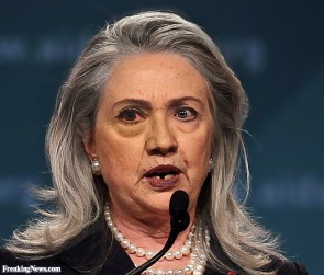 hillary missing teeth