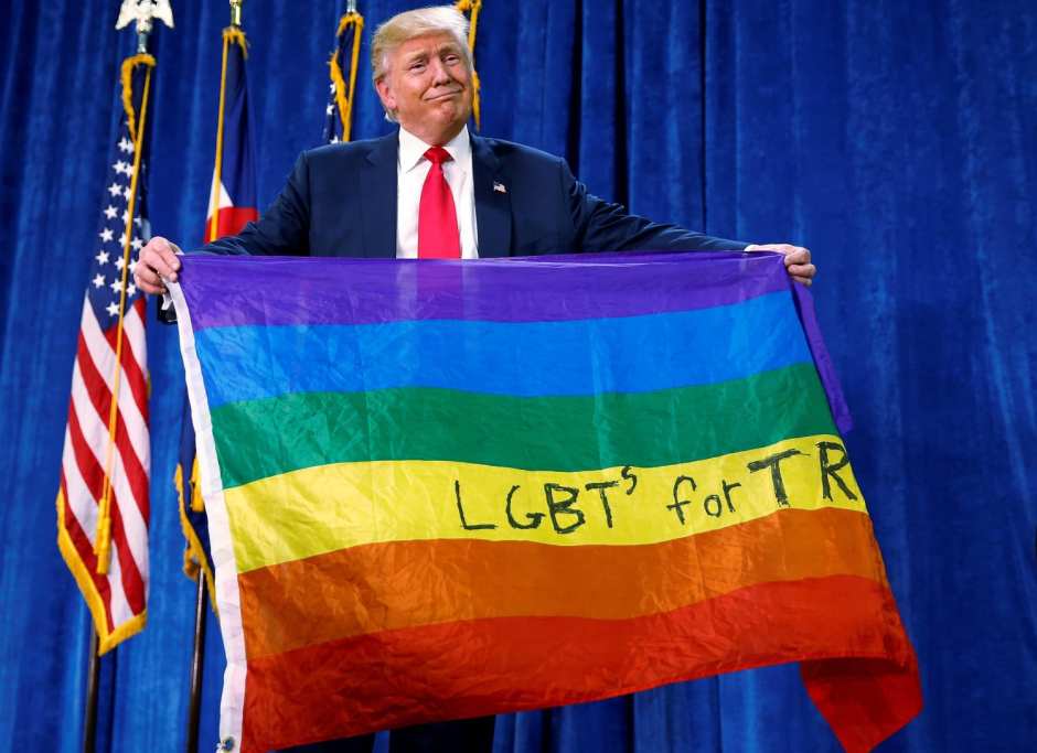 Trump loves the gays!